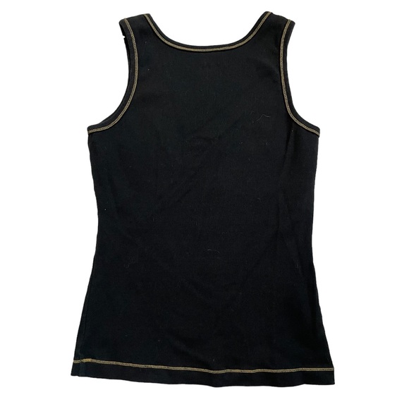 y2k Prospirit athletic gear black and gold tank - Picture 6 of 14